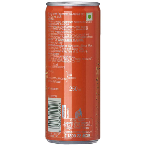 MIRINDA 250ml CAN