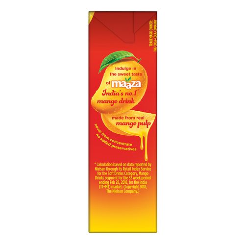 MAAZA REFRESH 150ml TETRA PACK (PACK OF 40)