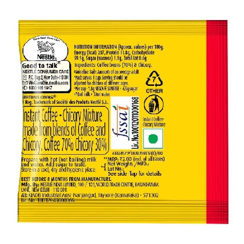 NESCAFE SUNRISE SACHET